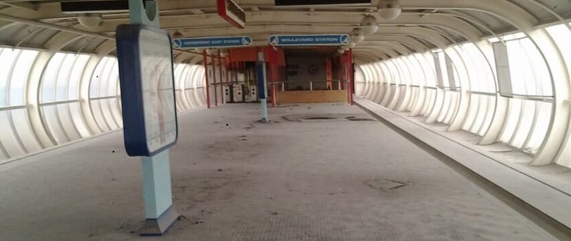 Digital Marketing Brierley Hill. Image of Grand Central Monorail Station Merry Hill