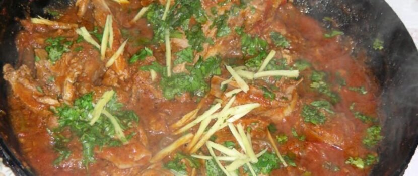 Copywriting for hospitality and food businesses. Image of a Balti curry