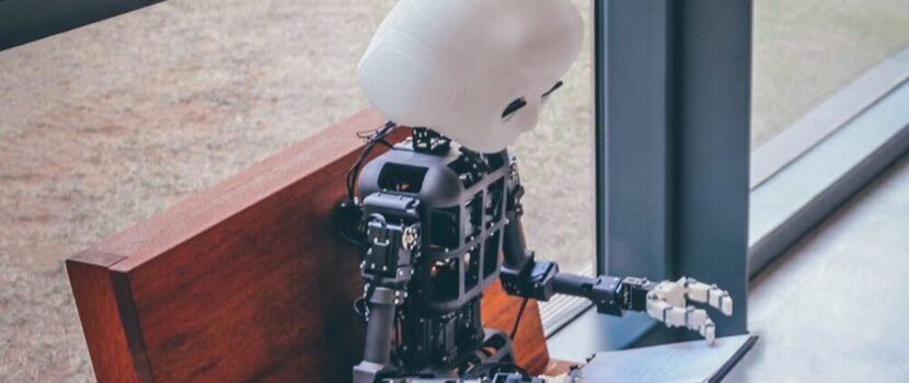 Image illustrating the concept of an ai bot reading a webpage. Image by Andrea De Santis